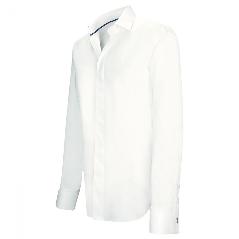 Chemise homme à manchette biseautée coupe droite WILLIAM Andrew Mac Allister