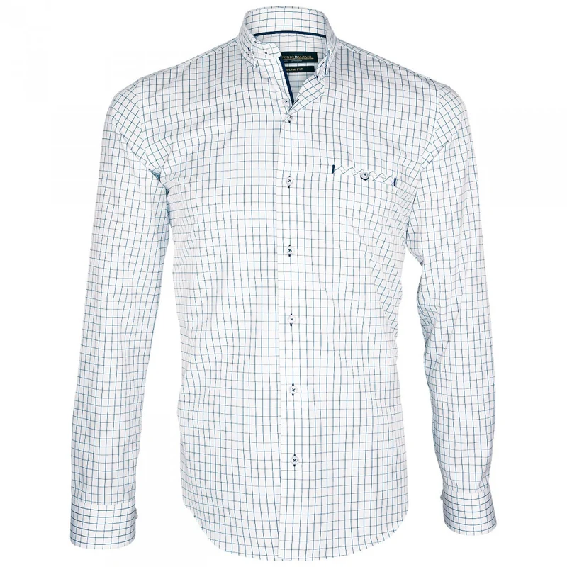 Chemise homme vichy coupe cintrée AGOSTINO Emporio balzani
