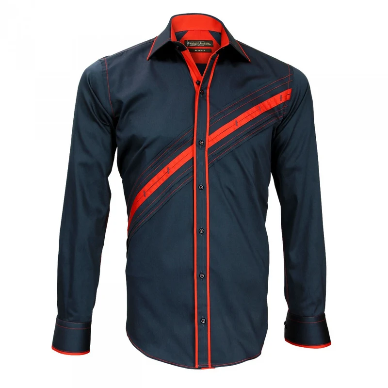 Chemise homme mode coupe cintrée LAZZIO Emporio balzani