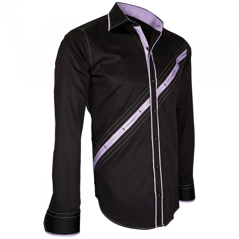 Chemise homme mode coupe cintrée LAZZIO Emporio balzani