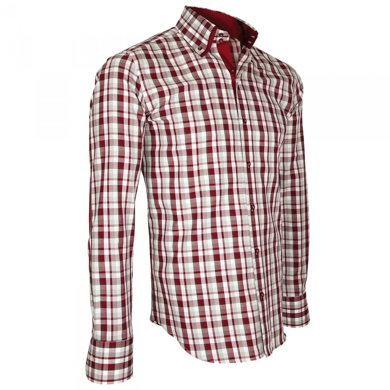 Chemise homme à coudières coupe cintrée DONIZZO Emporio balzani
