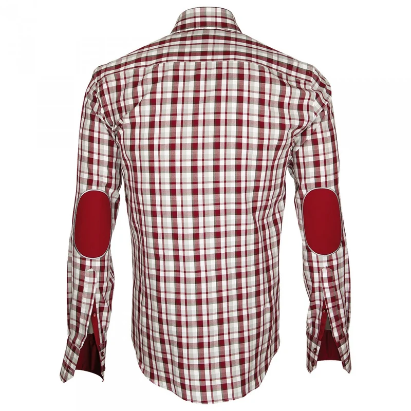 Chemise homme à coudières coupe cintrée DONIZZO Emporio balzani