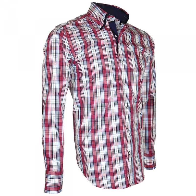 Chemise homme à coudières coupe cintrée DONIZZO Emporio balzani