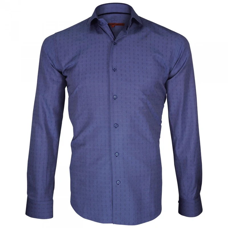 Chemise homme fil à fil coupe cintrée BARKING Andrew Mac Allister