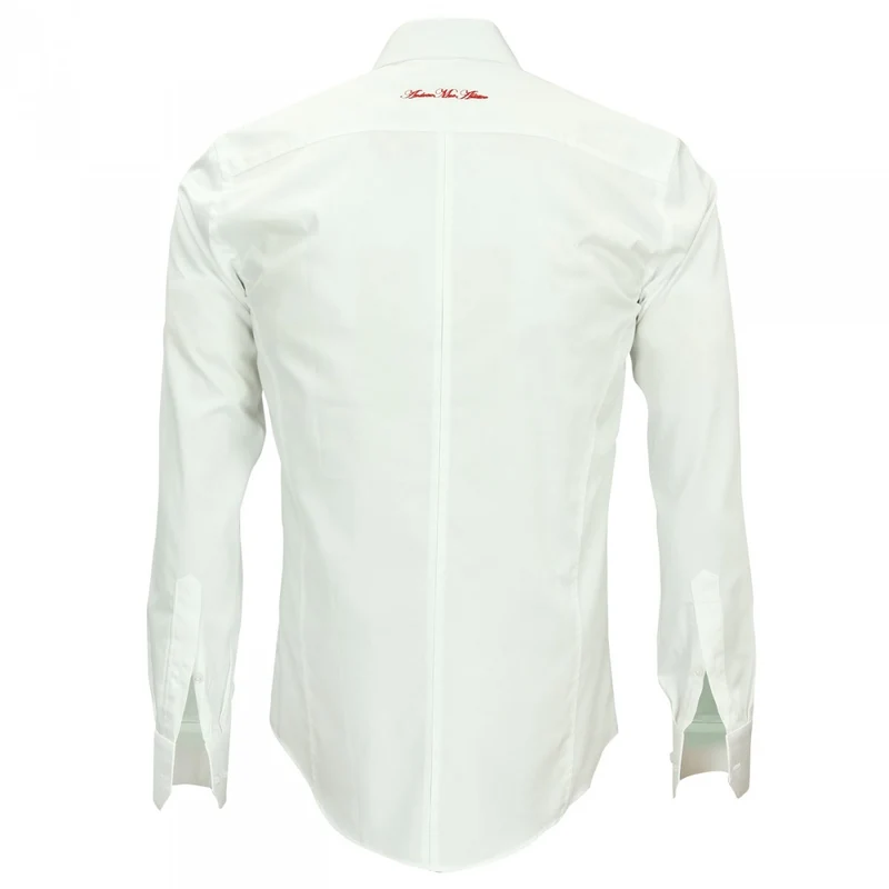 Chemise homme brodée coupe cintrée LEEDS Andrew Mac Allister