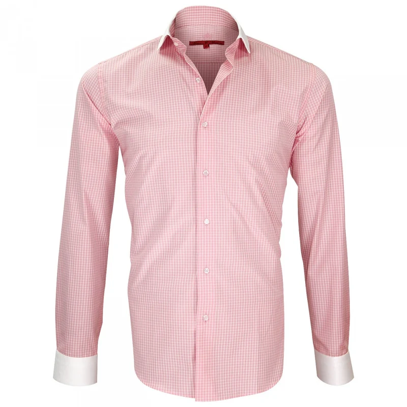 Chemise homme col italien coupe cintrée COOPER Andrew Mac Allister