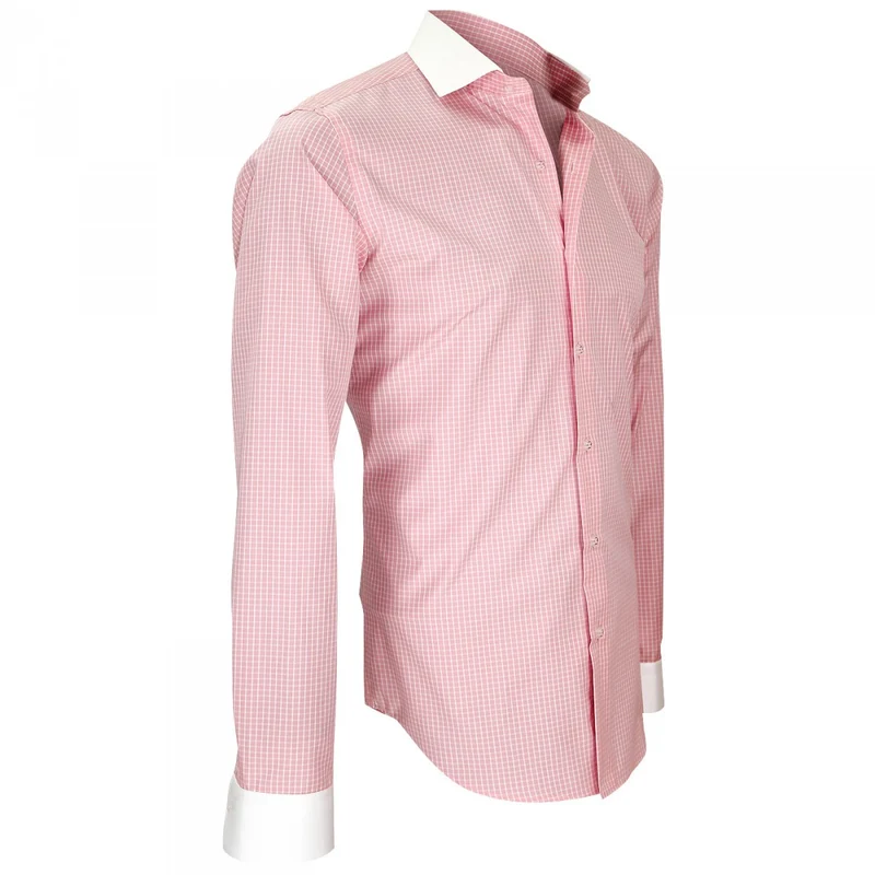 Chemise homme col italien coupe cintrée COOPER Andrew Mac Allister