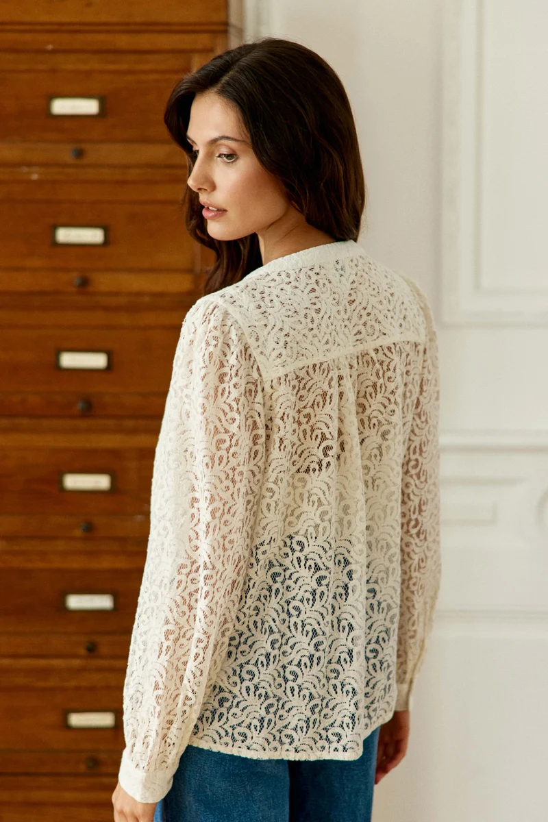 Blandine - Blouse droite