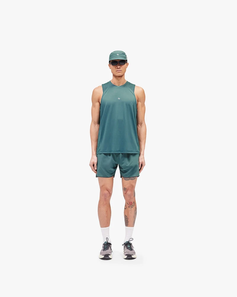 247 Numbers Vest - Teal