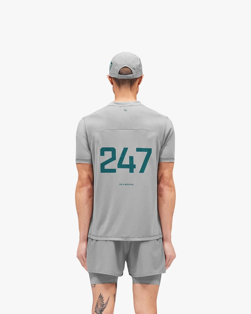 247 Numbers T-Shirt - Graphite Grey