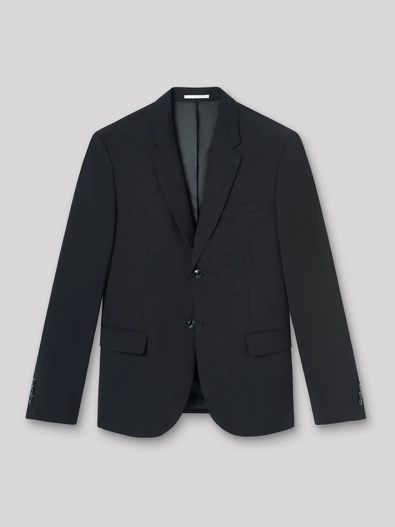 Veste coordonnable extra-slim en laine