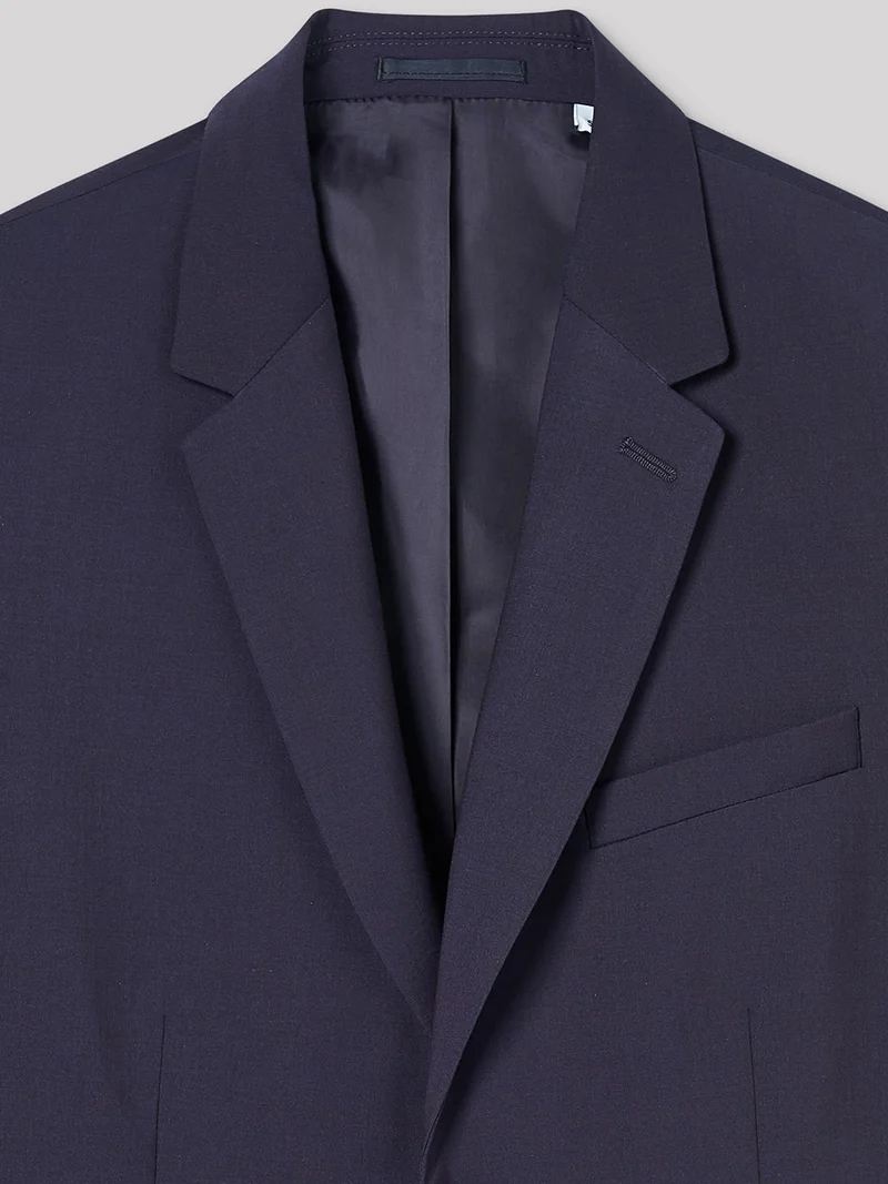 Veste coordonnable extra-slim en laine