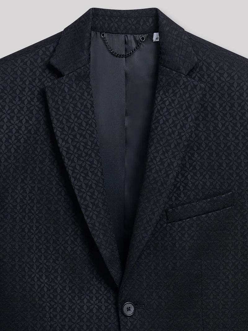Veste coordonnable slim stretch faux uni