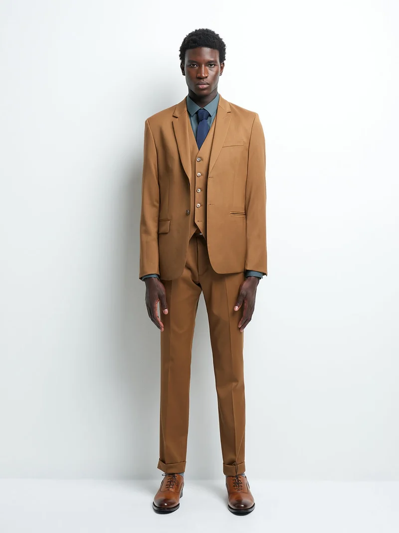 Veste coordonnable extraslim en laine