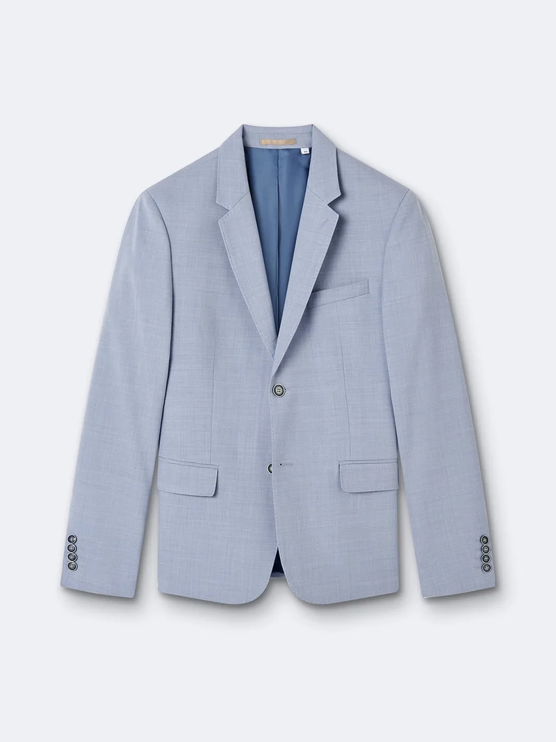 Veste de costume en laine mélangé