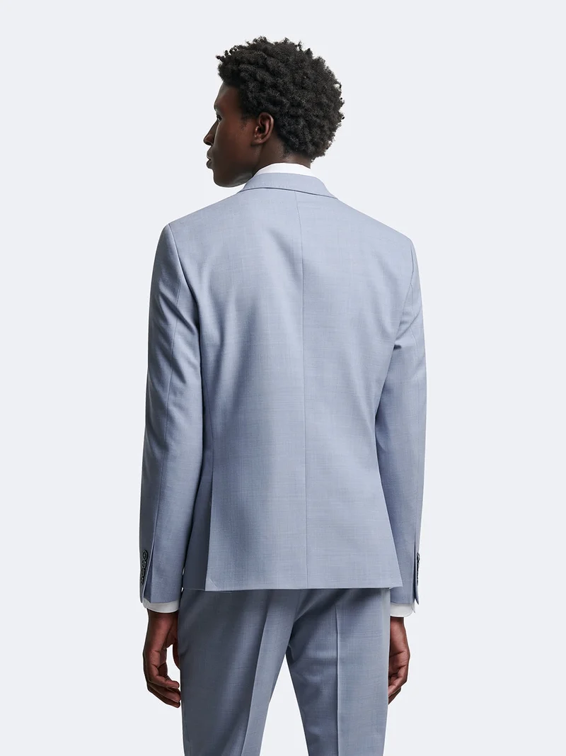 Veste de costume en laine mélangé