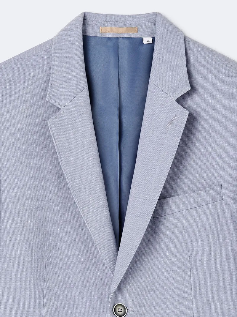 Veste de costume en laine mélangé