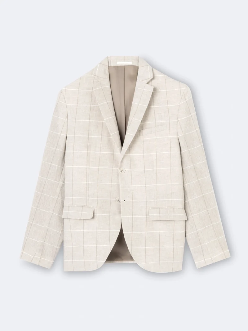 Veste de costume en 100% lin
