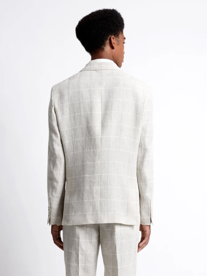 Veste de costume en 100% lin