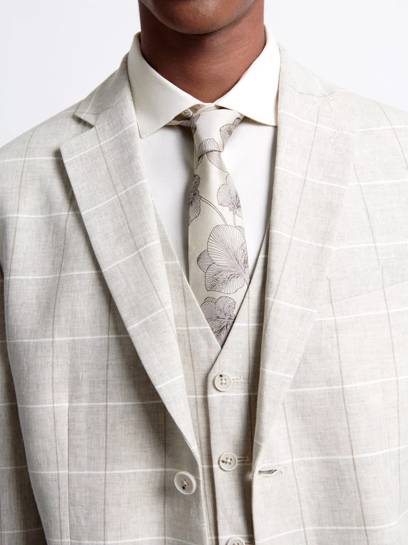 Veste de costume en 100% lin