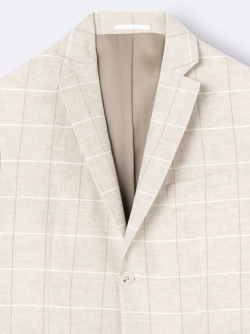 Veste de costume en 100% lin