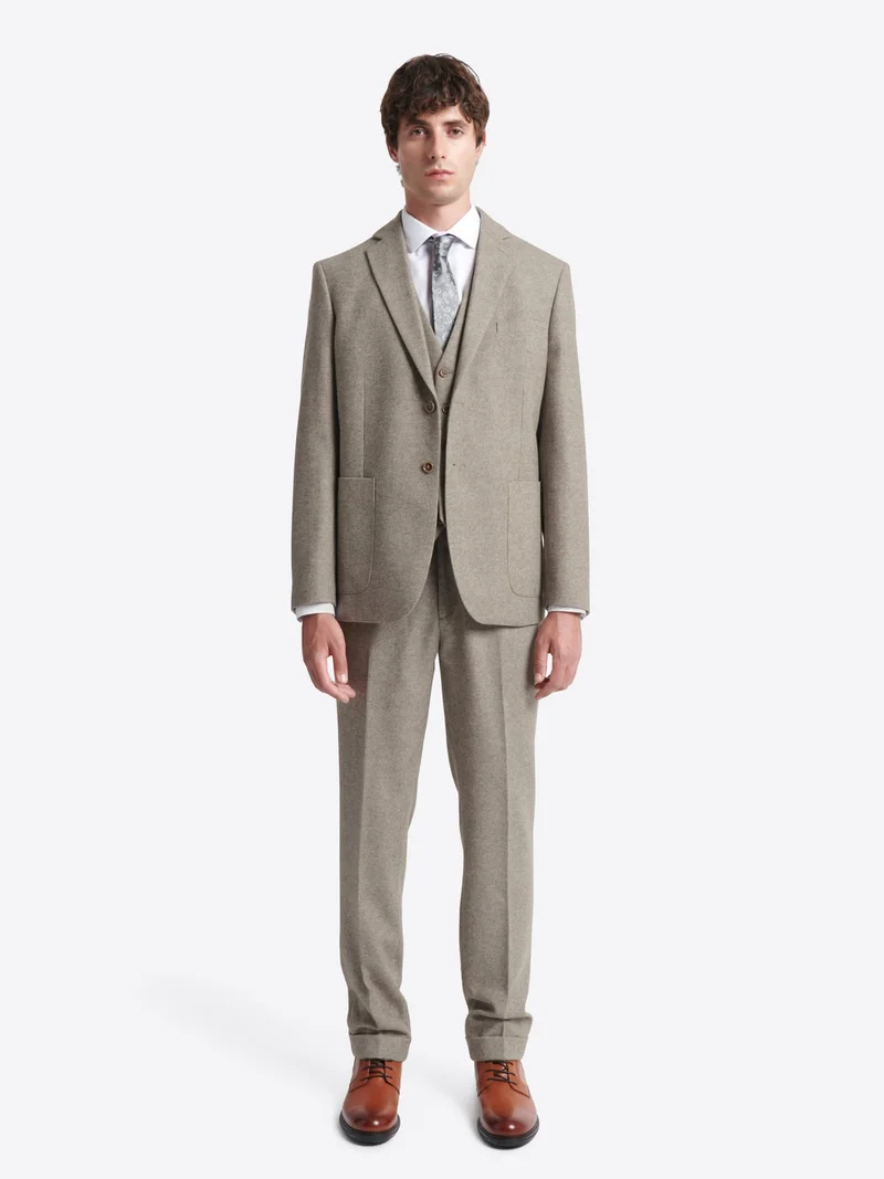 Veste de costume regular en laine