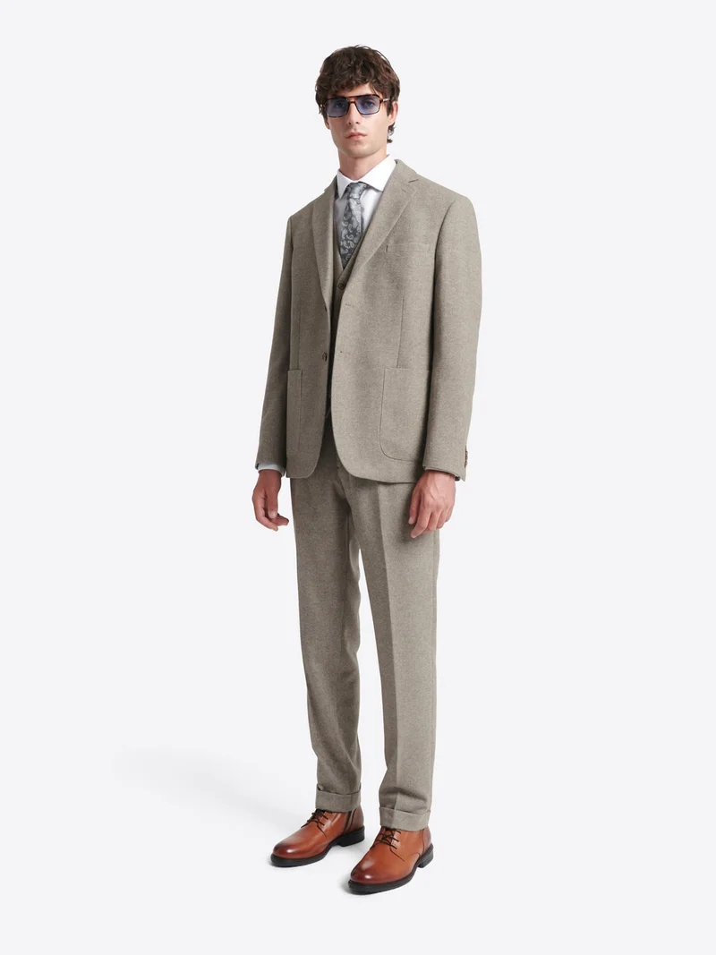 Veste de costume regular en laine