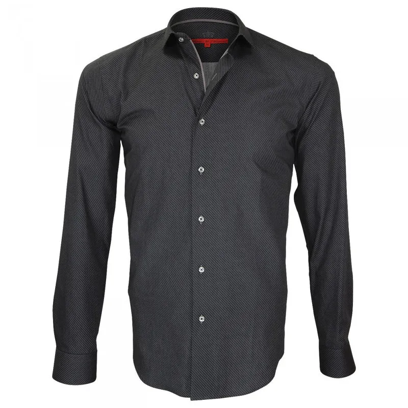 Chemise homme tissu armuré coupe cintrée HASTING Andrew Mac Allister
