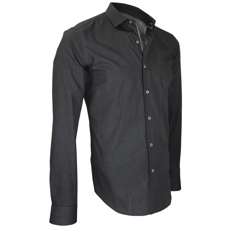 Chemise homme tissu armuré coupe cintrée HASTING Andrew Mac Allister