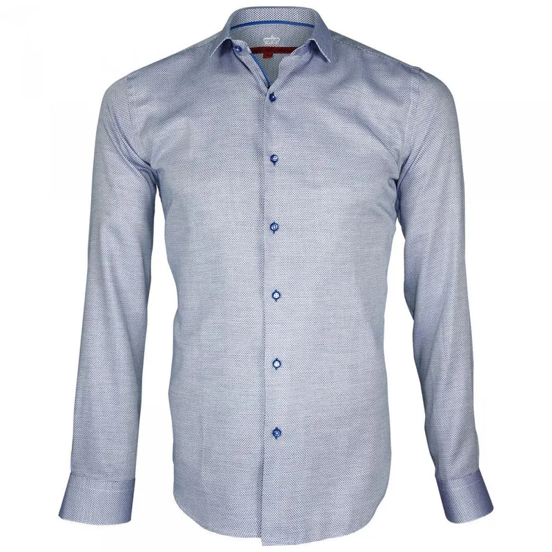 Chemise homme tissu armuré coupe cintrée HASTING Andrew Mac Allister