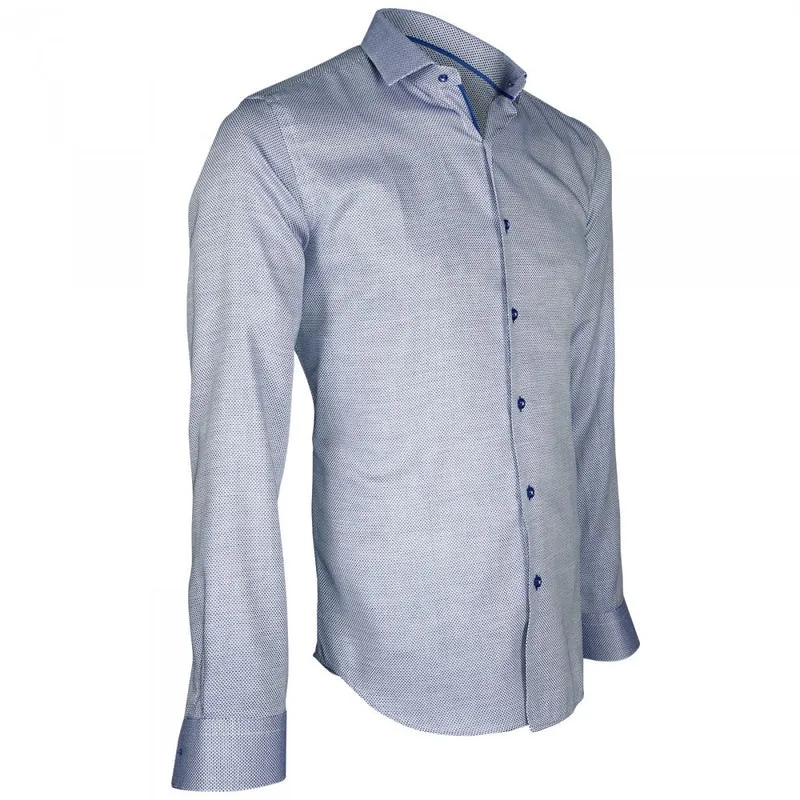 Chemise homme tissu armuré coupe cintrée HASTING Andrew Mac Allister