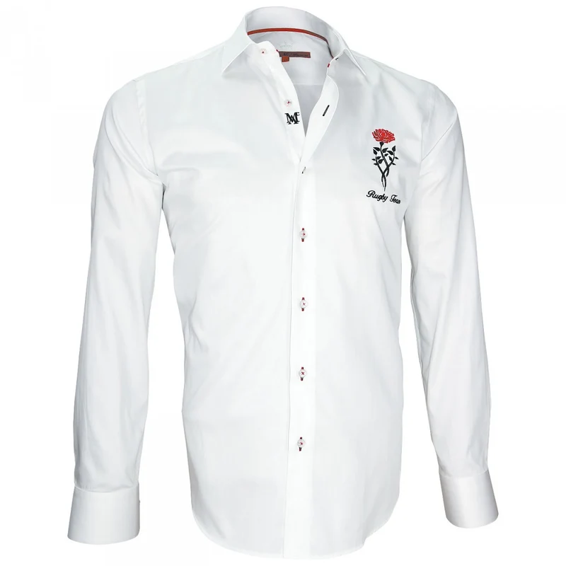 Chemise homme brodée coupe cintrée TWEICKENHAM Andrew Mac Allister