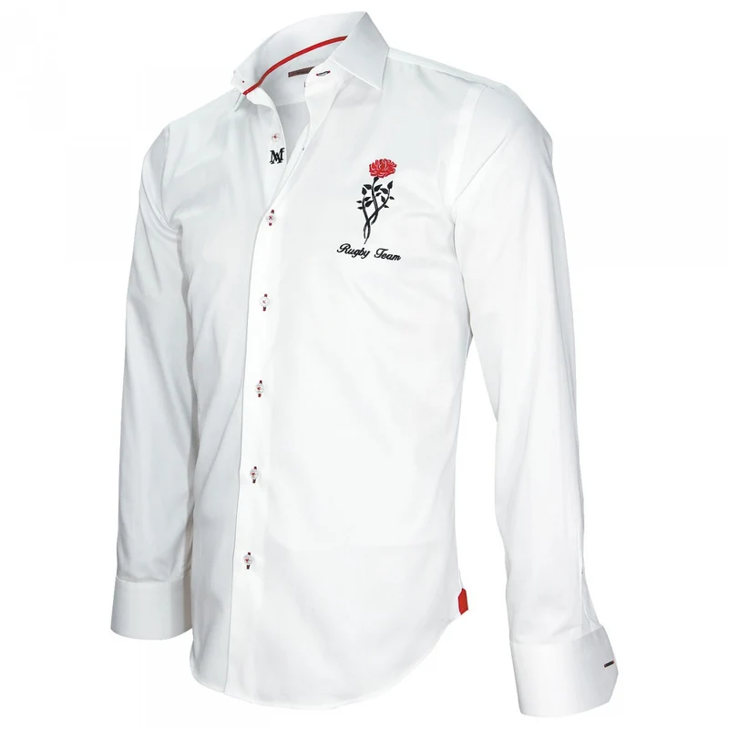 Chemise homme brodée coupe cintrée TWEICKENHAM Andrew Mac Allister