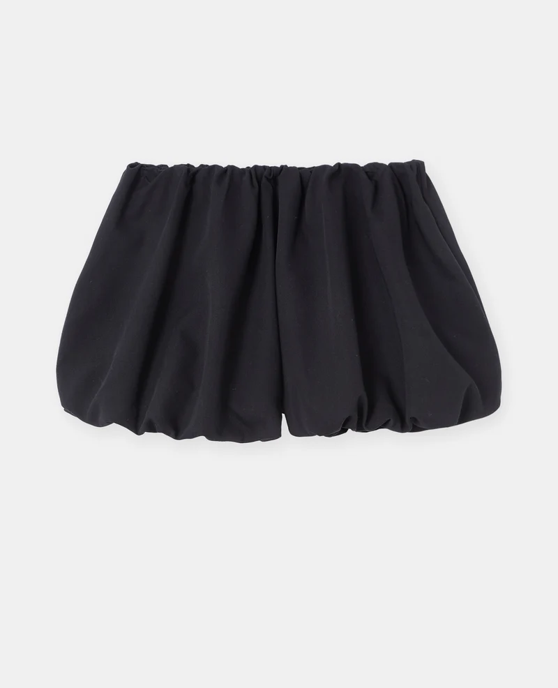 Short boule taille élastiquée