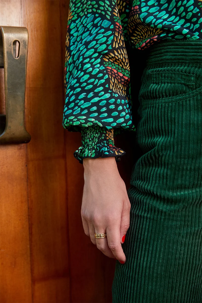 Blouse Séduisante Burger Tropical
