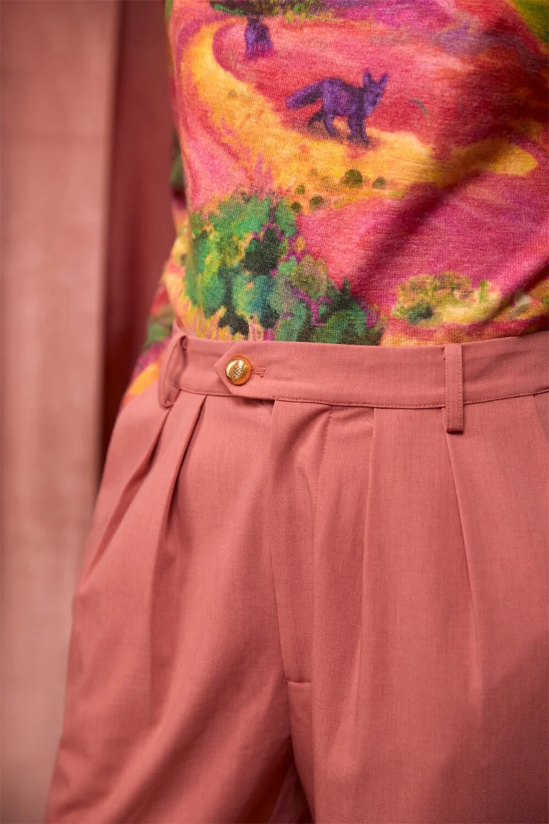 Pantalon Fabuleux Rose Vintage