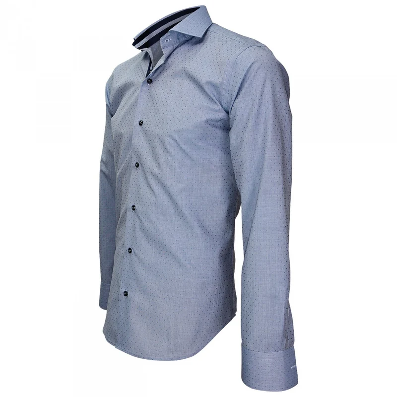 Chemise homme popeline armurée coupe cintrée CINECITTA Emporio balzani