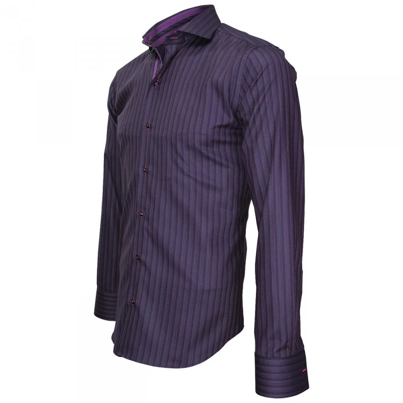 Chemise homme popeline armurée coupe cintrée CINECITTA Emporio balzani