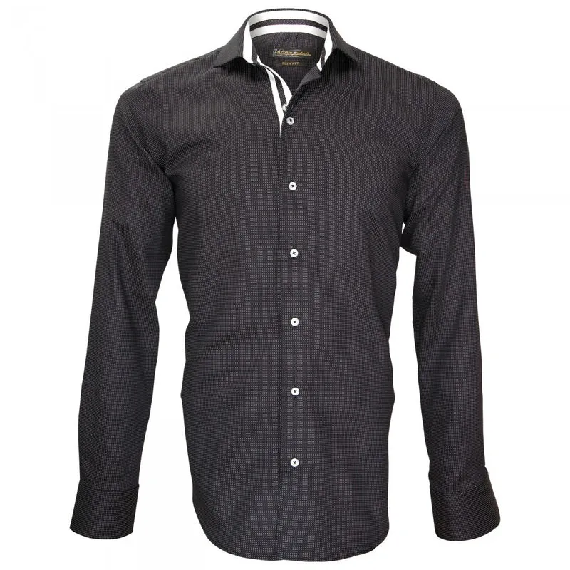 Chemise homme popeline armurée coupe cintrée CINECITTA Emporio balzani