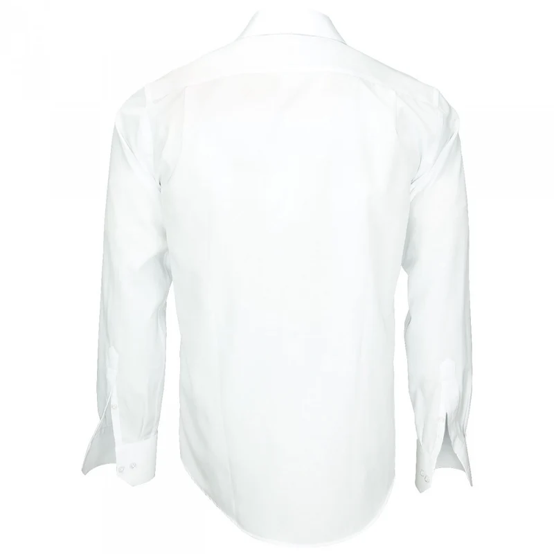 Chemise homme tissu armurée coupe droite BUSINESS Andrew Mac Allister