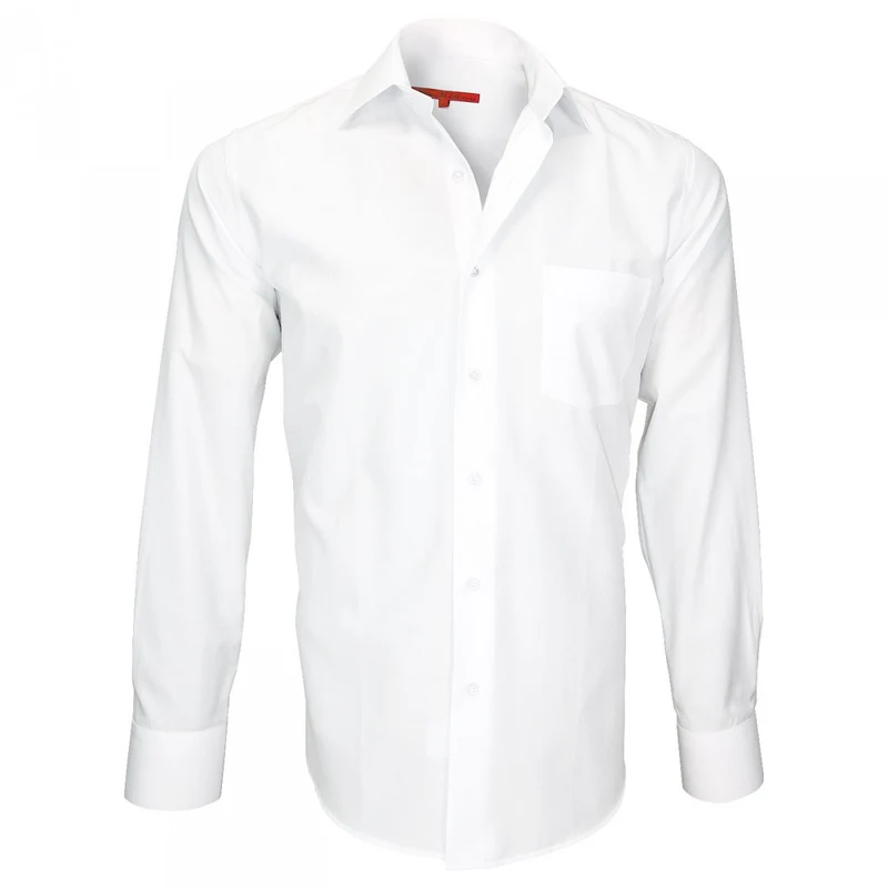 Chemise homme tissu armurée coupe droite BUSINESS Andrew Mac Allister
