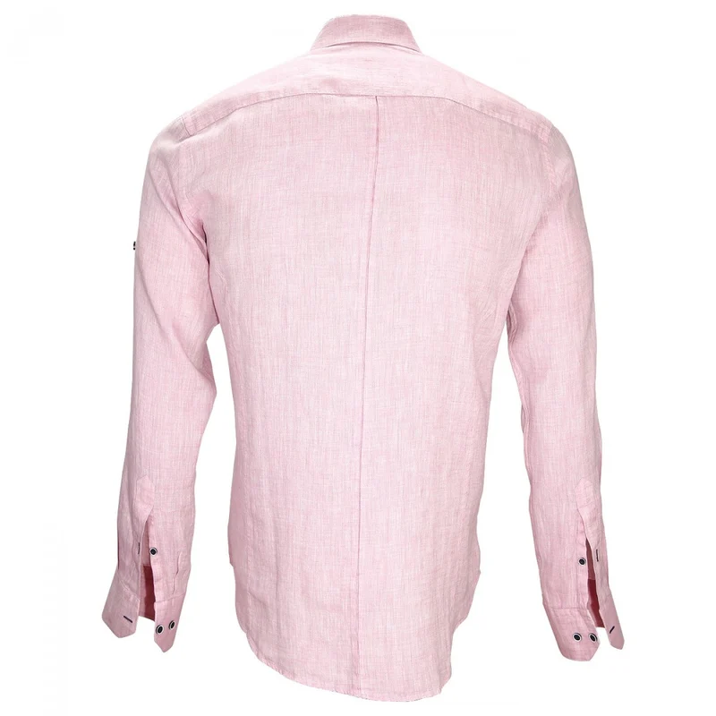 Chemise homme en lin coupe cintrée GAO Andrew Mac Allister
