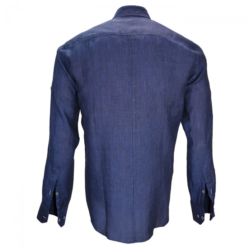 Chemise homme en lin coupe cintrée GAO Andrew Mac Allister