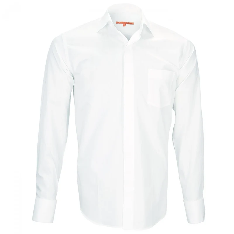 Chemise homme mousquetaire coupe droite LEISTER Andrew Mac Allister