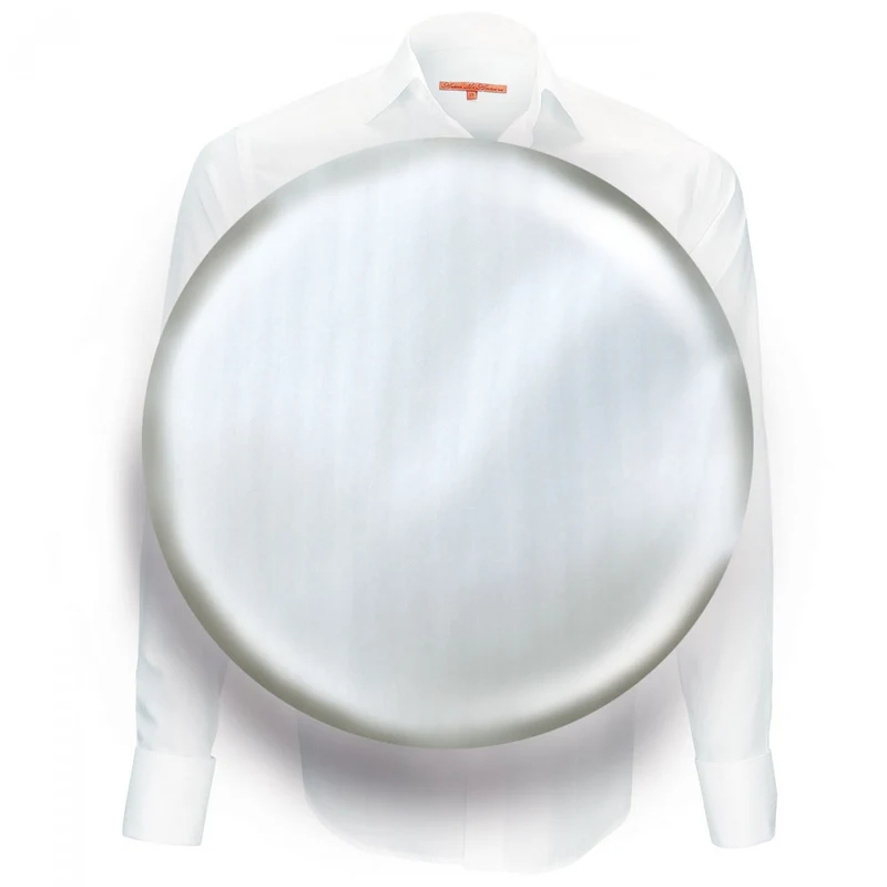 Chemise homme mousquetaire coupe droite LEISTER Andrew Mac Allister