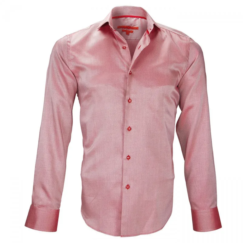 Chemise homme tissu armurée coupe cintrée HOOD Andrew Mac Allister