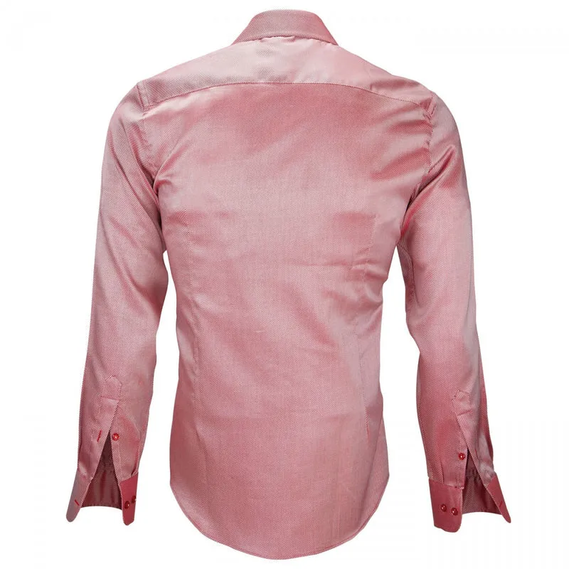 Chemise homme tissu armurée coupe cintrée HOOD Andrew Mac Allister