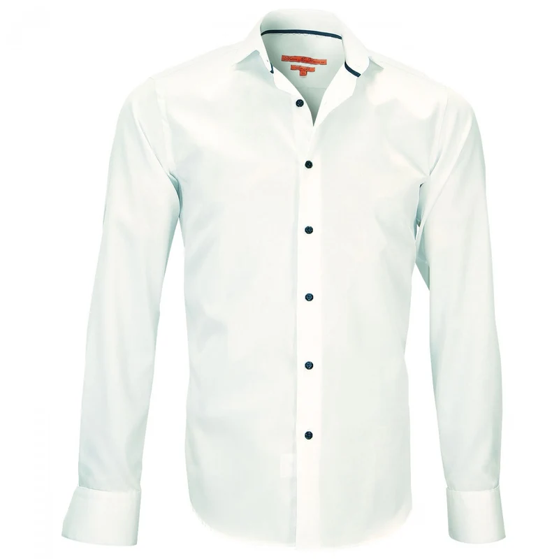 Chemise homme col Italien coupe cintrée HARRY Andrew Mac Allister