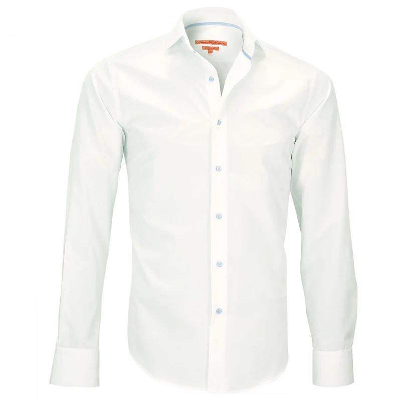 Chemise homme col Italien coupe cintrée HARRY Andrew Mac Allister