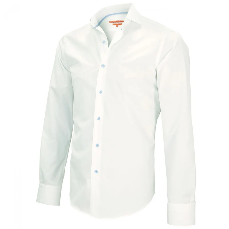 Chemise homme col Italien coupe cintrée HARRY Andrew Mac Allister
